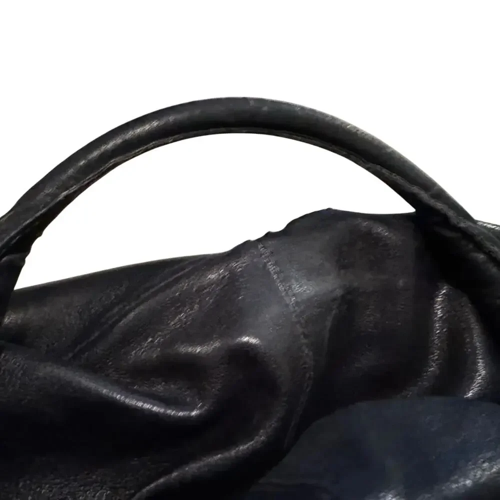 SALVATORE FERRAGAMO Sofia Leather Hobo Bag with Original Handware, Authentic